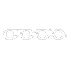 Load image into Gallery viewer, Cometic GM BBC 2.250in Round Port - 030in MLS Exhaust Gasket
