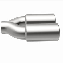Load image into Gallery viewer, MagnaFlow Exhaust Products Exhaust Tail Pipe Tip MagnaFlow Exhaust Products Magnaflow Dual Exhaust Tip - 2.25in. Inlet/3in. Outlet 35167