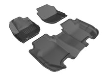 Load image into Gallery viewer, 3D MAXpider 2015-2020 Honda Fit Kagu 1st & 2nd Row Floormats - Black | L1HD05501509