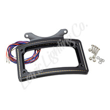 Load image into Gallery viewer, Letric Lighting 10-13 Road Glide Perfect Plate Light Black Curved License Plate Frame License Frame Letric Lighting