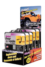 Load image into Gallery viewer, McGard Jeep Door Lock Counter Display - Incl. (3) Sets of 76060 / (2) Sets of 76057 / (1) Display McGard