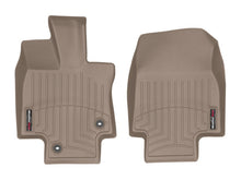 Load image into Gallery viewer, WeatherTech 2020+ Toyota Highlander Front FloorLiner - Tan | 4516091