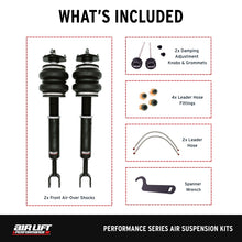 Load image into Gallery viewer, Air Lift Performance 03-06 Infiniti G35 Sedan / 03-08 Nissan 350Z Air Suspension Front Kit