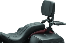Load image into Gallery viewer, Kuryakyn Neo Driver & Passenger Backrest Black Misc Powersports Kuryakyn