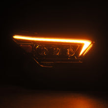 Load image into Gallery viewer, AlphaRex 2024+ Toyota Tacoma NOVA-Series LED Proj Headlights Alpha-Blk w/Actv Light & Seq. Sig + DRL AlphaRex