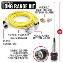 Load image into Gallery viewer, Rugged Radios IMSA Driver & Crew Chief Long Track Racing Kit w/ RDH16 Radios | IMSA-RDH-U-LT