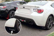 Load image into Gallery viewer, Rally Armor 13-17 Subaru BRZ/Toyota FR-S Black UR Mud Flap w/White Logo Mud Flaps Rally Armor