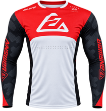 Load image into Gallery viewer, Answer Elite Camo Jersey Red/White/Black - Large | 550581
