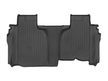 Load image into Gallery viewer, WeatherTech 19-23 Chevy Silverado 1500 Double Cab w/ 1st Row Bucket Seats Rear FloorLiner - Black