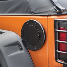 Load image into Gallery viewer, Rugged Ridge Non-Locking Gas Cap Door Black 07-18 Jeep Wrangler Rugged Ridge