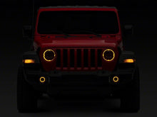 Load image into Gallery viewer, Raxiom 18-23 Jeep Wrangler JL Axial Series 9-In Angel Eye LED Headlights- Blk Housing (Clear Lens) Headlights Raxiom