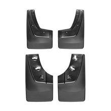 Load image into Gallery viewer, WeatherTech 14+ GMC Sierra/Sierra Denali No Drill Mudflaps - Black WeatherTech