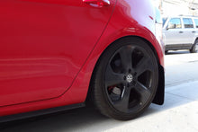 Load image into Gallery viewer, Rally Armor 15-21 MKVII VW Golf/GTI Black UR Mud Flap w/Red Logo Mud Flaps Rally Armor