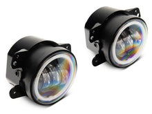 Load image into Gallery viewer, Raxiom 07-18 Jeep Wrangler JK Axial Series Halo LED Fog Lights- Amber Headlights Raxiom