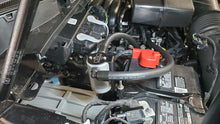Load image into Gallery viewer, J&L 23-25 Ford F-250/F-350 6.8L;7.3L Oil Separator 3.0 Passenger Side - Clear Anodized J&L