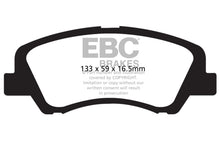 Load image into Gallery viewer, EBC 12+ Hyundai Accent 1.6 Ultimax2 Front Brake Pads Brake Pads - OE EBC