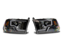 Load image into Gallery viewer, Raxiom 09-18 Dodge RAM 1500 LED Bar Headlights- Black Housing (Clear Lens) Headlights Raxiom