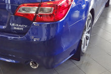 Load image into Gallery viewer, Rally Armor 15-19 Subaru Legacy Black UR Mud Flap w/ Silver Logo Mud Flaps Rally Armor