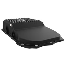 Load image into Gallery viewer, aFe 18-25 Jeep Wrangler JL V6 Transmission Pan - Black w/ Machined Fins