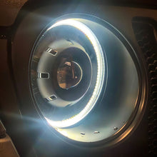 Load image into Gallery viewer, Oracle Oculus Bi-LED Projector Headlights for Jeep JL/Gladiator JT - Matte Blk - 5500K SEE WARRANTY Headlights ORACLE Lighting