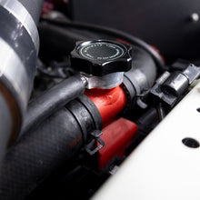Load image into Gallery viewer, Mishimoto 08-15 Mitsubishi Lancer Evo X Coolant Fill Inlet - Black Filler Necks Mishimoto