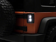 Load image into Gallery viewer, Raxiom 07-18 Jeep Wrangler JK Axial Series Vision LED Tail Lights- Blk Housing (Clear Lens) Tail Lights Raxiom