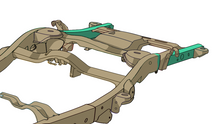 Load image into Gallery viewer, Rust Buster Avalanche/Suburban/Yukon Rear Frame Repair Kit - Left | RB7402L