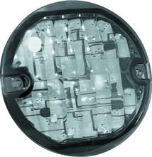 Load image into Gallery viewer, Kuryakyn LED Front Turn Signal Conversion Flat Style Insert Amber Lens Kuryakyn