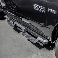 Load image into Gallery viewer, Westin/HDX 09-18 Dodge/Ram 1500 Quad Cab Drop Nerf Step Bars - Textured Black Westin
