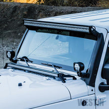 Load image into Gallery viewer, Westin/Snyper 07-17 Jeep Wrangler Snyper Pillar LED Light Mount - Textured Black Westin