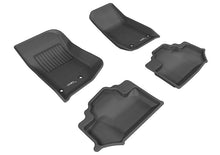 Load image into Gallery viewer, 3D MAXpider 2014-2018 Jeep Wrangler JK 2-Door Kagu 1st & 2nd Row Floormats - Black | L1JP01201509
