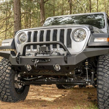 Load image into Gallery viewer, Rugged Ridge HD Bumper Full Width Front 07-18 Jeep Wrangler JK 18-20 Jeep Wrangler JL 2020 JT Rugged Ridge
