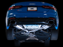 Load image into Gallery viewer, AWE Tuning Audi B9.5 RS 5 Coupe Non-Resonated Touring Edition Exhaust - RS-Style Diamond Black Tips Catback AWE Tuning