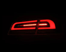 Load image into Gallery viewer, AlphaRex 12-21 Tesla Model S LUXX-Series LED Tail Lights - Black/Red AlphaRex