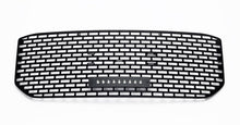 Load image into Gallery viewer, Putco 15-20 GMC Yukon XL Liquid 3D Slot/Blk Denali Style Lighted Boss Grille w/10in Luminix Lightbar Grilles Putco