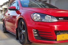 Load image into Gallery viewer, Rally Armor 15-21 MKVII VW Golf/GTI Black UR Mud Flap w/Blue Logo Mud Flaps Rally Armor