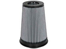Load image into Gallery viewer, aFe Magnum FLOW Pro DRY S Air Filter 3-1/2in F x 6in B x 4-1/2in T (Inverted) x 9in H Air Filters - Universal Fit aFe