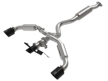 Load image into Gallery viewer, aFe 23-24 Toyota GR Corolla L3 1.6L (t) Gemini XV 3in to 2-1/2in Cat Back Exhaust w/ Black Tips Catback aFe
