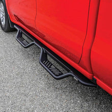 Load image into Gallery viewer, Westin 14-18 Chevy/GMC Silverado/Sierra 1500/2500/3500 Double Cab Outlaw Drop Nerf Bars Tex Black | 20-13715