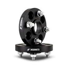 Load image into Gallery viewer, Mishimoto Wheel Spacers - 4x100 - 56.1 - 35 - M12 - Black Wheel Spacers & Adapters Mishimoto