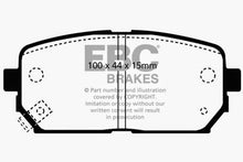 Load image into Gallery viewer, EBC 2007-2010 Kia Rondo 2.4L Ultimax2 Rear Brake Pads Brake Pads - OE EBC