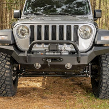 Load image into Gallery viewer, Rugged Ridge HD Bumper Full Width Front 07-18 Jeep Wrangler JK 18-20 Jeep Wrangler JL 2020 JT Rugged Ridge