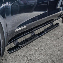 Load image into Gallery viewer, Westin 19-20 Chevrolet Silverado/GMC Sierra 1500 Double Cab PRO TRAXX 5 Oval Nerf Step Bars - Black Westin