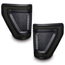 Load image into Gallery viewer, Oracle Lighting 21-24 Ford F-150 (Black Series) Flush Style LED Tail Lights ORACLE Lighting