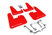 Load image into Gallery viewer, Rally Armor 08-11 Subaru STI (Hatch Only) / 11-14 WRX (Hatch Only) Red UR Mud Flap w/White Logo Mud Flaps Rally Armor