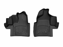 Load image into Gallery viewer, WeatherTech 15-19 Ford Transit 1st Row Front FloorLiner HP for Vinyl Floors - Black | 449751VIM