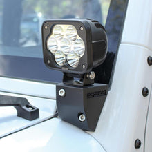 Load image into Gallery viewer, Westin/Snyper 07-17 Jeep Wrangler Snyper Lower Pillar Mounts - Textured Black Westin