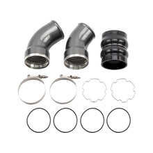 Load image into Gallery viewer, Wehrli 06-10 Chevrolet 6.6L LBZ/LMM Duramax Passenger Side 3.5in Intercooler Pipe - Gloss White Intercooler Pipe Kits Wehrli