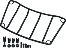Load image into Gallery viewer, Kuryakyn Trunk Luggage Rack Adjustable Gloss Black Cargo Organization Kuryakyn