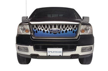 Load image into Gallery viewer, Putco 07-10 GMC Sierra HD Flaming Inferno Stainless Steel Grilles - Blue (Painted) Grilles Putco